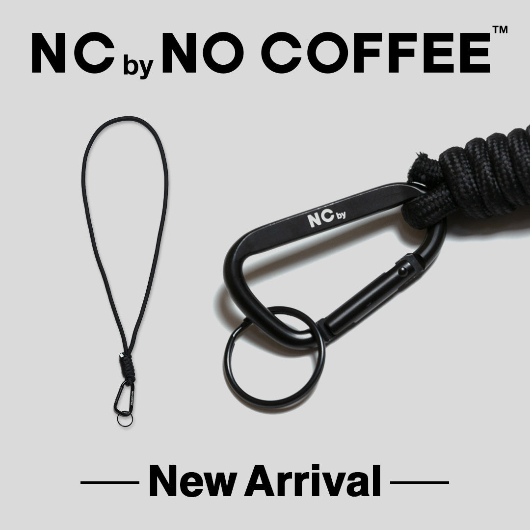 太めの丸編み紐を使用したカラビナ付きのネックストラップが登場。– NC by NO COFFEE公式オンラインストア