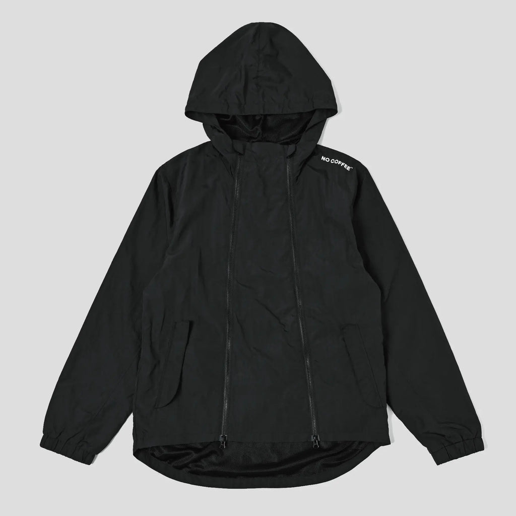 ツインジップナイロンジャケット BLACK– NC by NO COFFEE公式 ツインジップナイロンジャケット BLACK– NC by NO COFFEE公式