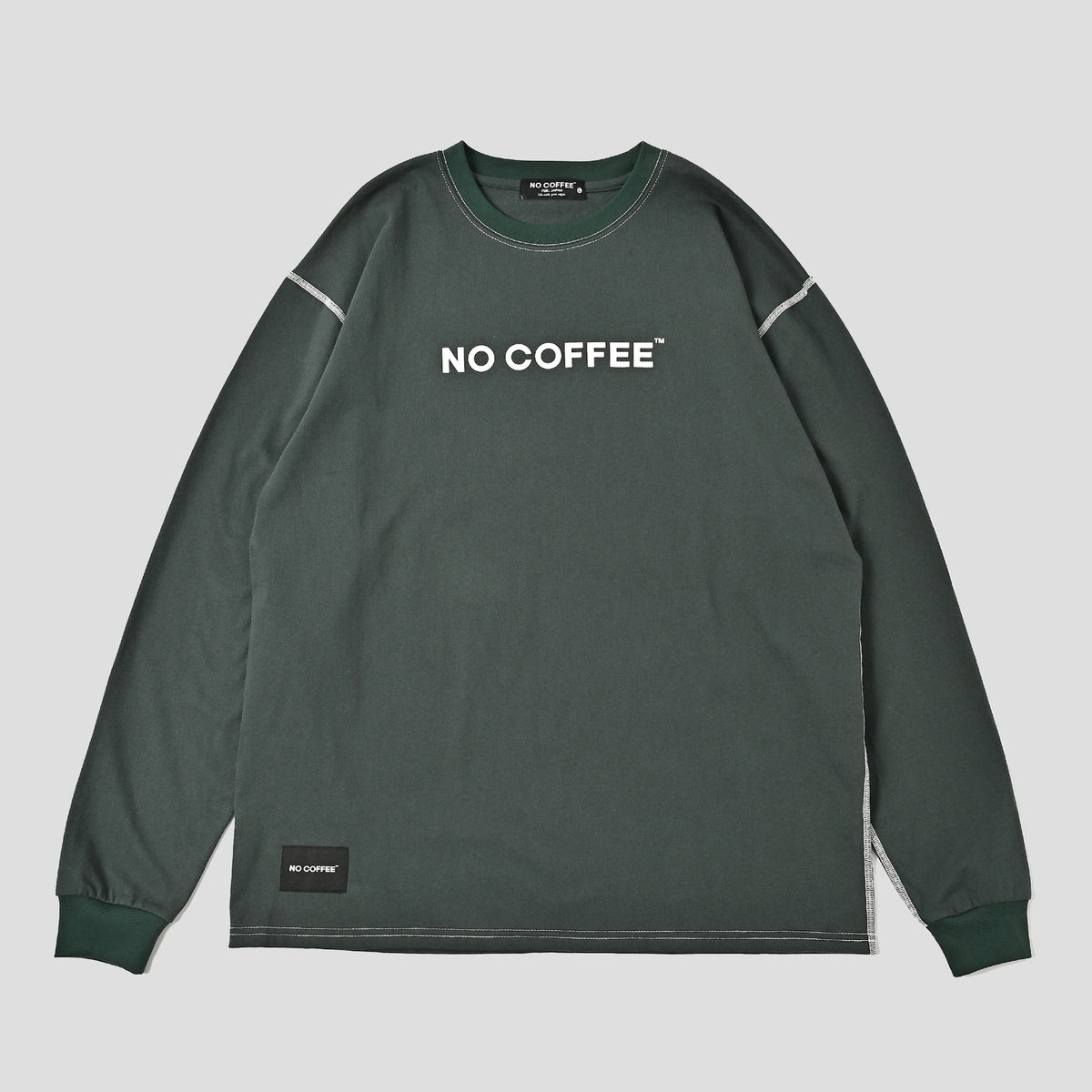 NCロゴプリント L/S Tee GREEN– NC by NO COFFEE公式オンラインストア