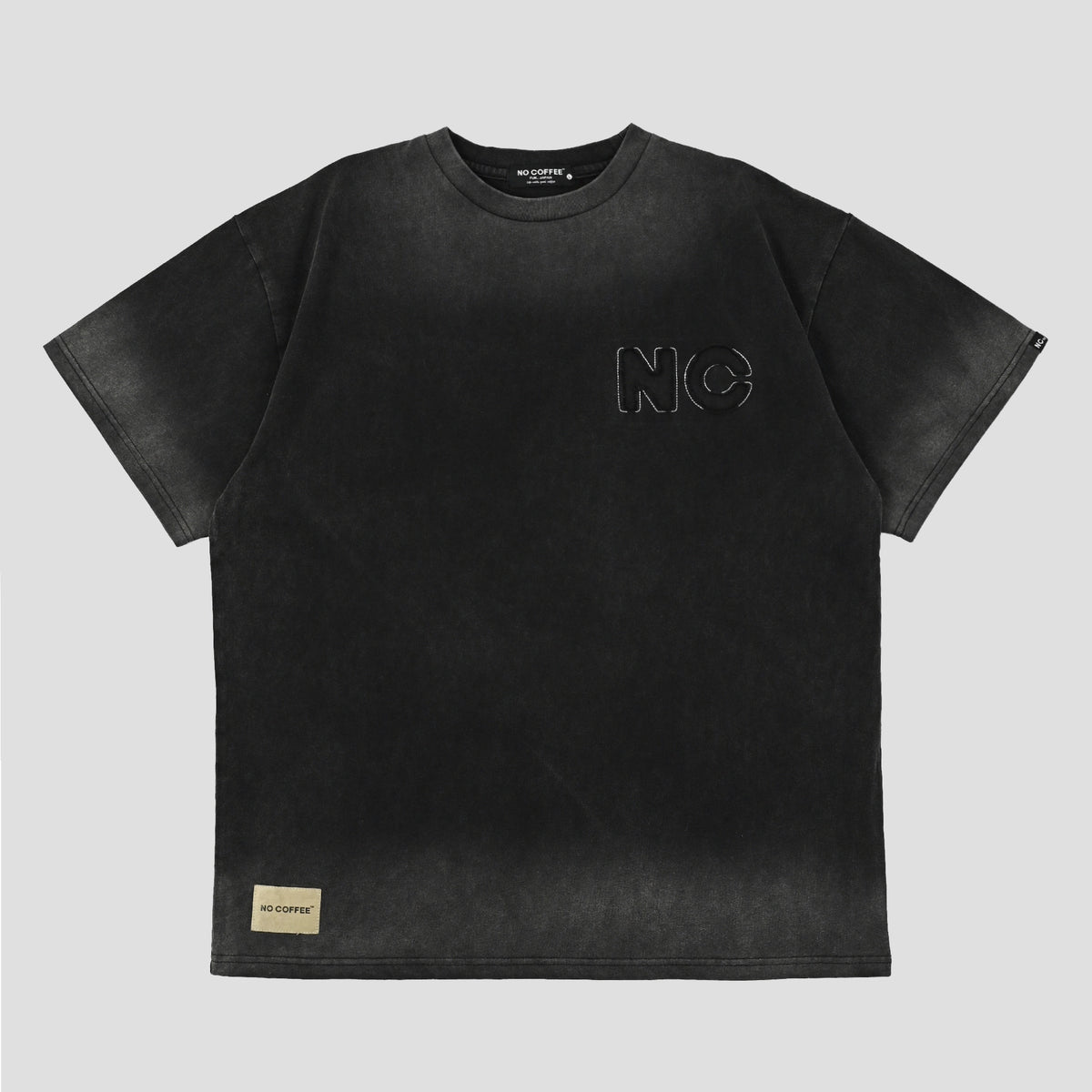 サルファーダイ エンブロイダリー S/S Tee BLACK– NC by NO COFFEE公式